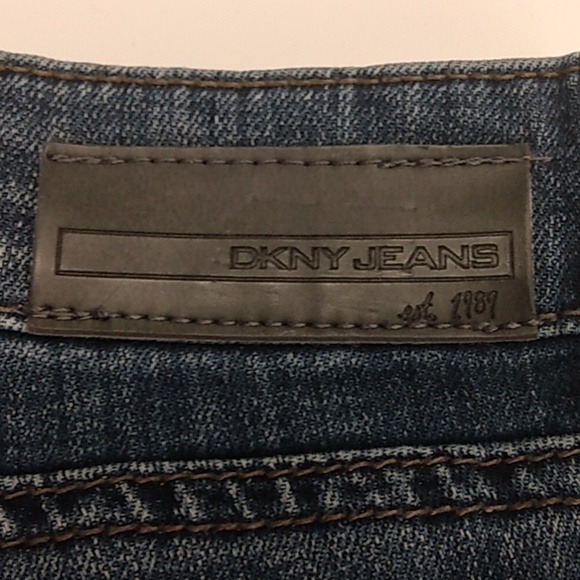 DKNY JEANS MERCER SKINNY BLUE JEANS SIZE 4 - Picture 7 of 9